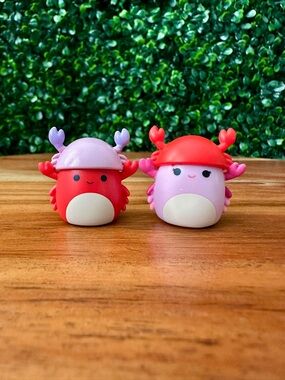 Squish-a-longs by Squishmallows Crab Bundle
